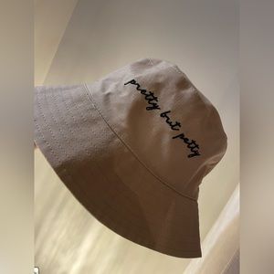 Pretty but Petty bucket hat